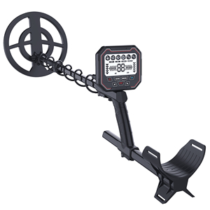 Détecteur de métaux professionnel, bobine de recherche de 30 cm, écran LCD, alerte sonore, étanche, pour la recherche de reliques pour adultes, GT929H - Product Image 4