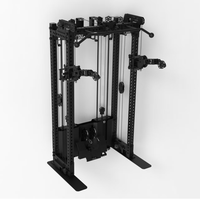 2025 Gran Venta FOUX DLR25 Máquina Smith de Alta Calidad para Uso Comercial, Entrenamiento de Fuerza en Gimnasio, Multifunción con Doble Cable Crossover