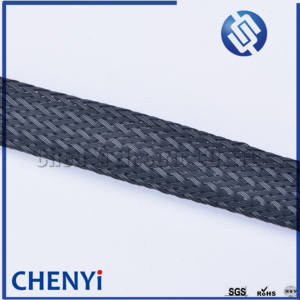 10M genişlik 4/6/8/10/12/14/16/20mm siyah tel PET naylon kablo kılıfı s tel kablo örgülü kablo kılıfı - Product Image 6