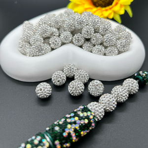 Perles de qualité supérieure <span class=keywords><strong>6</strong></span>-14 mm, tailles assorties, haute densité, brillance intense, perles diamantées à trou droit pour la fabrication de bijoux DIY - Product Image 1