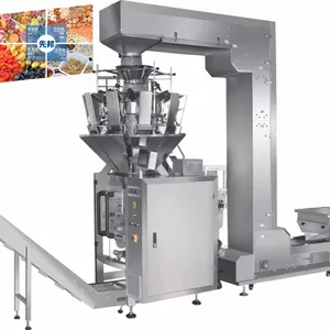 Small Food Pouch Packing Machine for Dehydrated Fruits & Vegetables Spice Sachet Filling Packaging-Food Processing Line