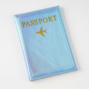 Portefeuille de voyage en cuir PU tendance avec gravure laser, sans fermeture - Product Image 2