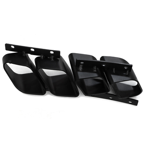 Punta de Escape Cuádruple de Acero Inoxidable 304 Negra para Automóvil SYPES, para Rolls-Royce <span class=keywords><strong>Cullinan</strong></span> Modificado <span class=keywords><strong>MANSORY</strong></span> - Product Image 1
