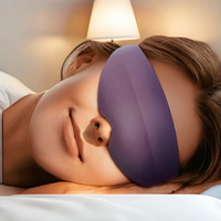Masque de sommeil Dreamlight 3D à design évidé pour le soulagement des cernes, la santé oculaire, la beauté, le maquillage, cadeau OEM - Ease Lite 2S Santé Oculaire