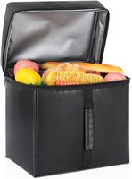 Sac isotherme décontracté imperméable le plus vendu pour aliments, pique-nique, compatible Deliveroo, petit sac fourre-tout thermique