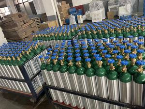 ISO7866 Standard 2L CO2 serbatoio <span class=keywords><strong>per</strong></span> <span class=keywords><strong>acqua</strong></span> gassata e bevanda anidride carbonica cilindro in alluminio - Product Image 4