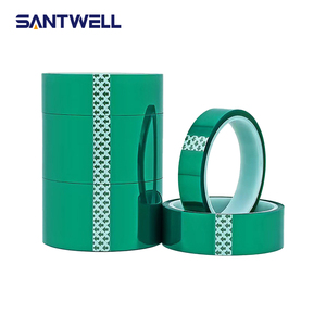เทป PET สีเขียวทนความร้อนสูง เทปปิดฉนวนแบบไม่ทิ้งคราบ สำหรับแผงวงจร PCB ชุบเคลือบและเคลือบด้วยผง - Product Image 4