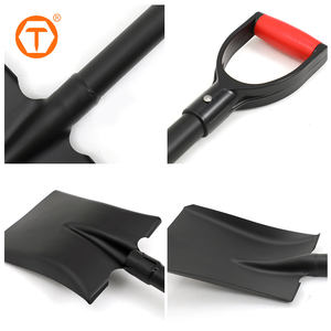 Herramientas de Jardinería Profesionales, Pala Agrícola, Pala de Punta Cuadrada con Mango de Acero - Product Image 3