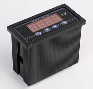 Inverter Tachometer/Pengukur Frekuensi/DC0-10V/DC0/4-20MA/Rentang Dapat Diatur dari 0-9999