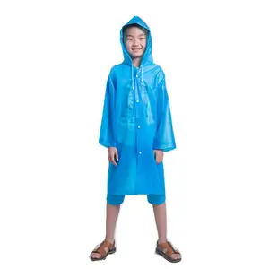 Легкий непромокаемый плотный неодноразовый модный креативный детский дождевик из ЭВА для путешествий и прогулок на открытом воздухе