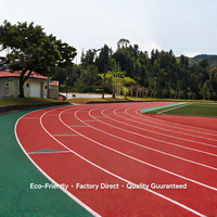 Système de granulés EPDM et liant polyuréthane pour pistes de complexe sportif, conforme EN 14877, approvisionnement direct usine pour les campus philippins