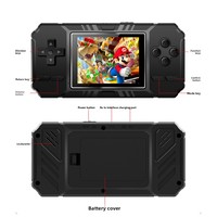 Konsol Game Genggam S8 500-in-1 Perangkat Game Retro Klasik Layar Berwarna Kontroler Berkabel Pemutar Mini Tanpa Baterai Bebas OS