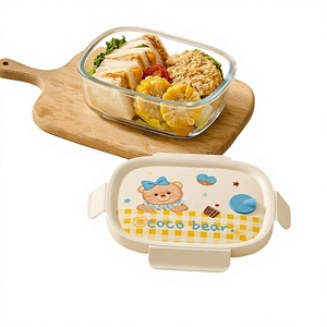 Recipientes de Vidrio de Borosilicato de Alta Resistencia para Preparación de Comidas, Aptos para Microondas y Congelador, con Tapas Herméticas, Aptos para Lavavajillas y Ecológicos - Product Image 2