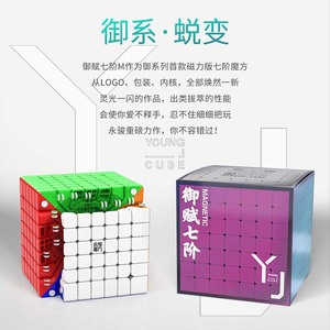Yongjun 7x7 Magnetic Cube Educational Toy For Teens Age 8 13 Years Unisex Magic <b>Puzzle</b> Cube With DIY Feature - Product Image 4