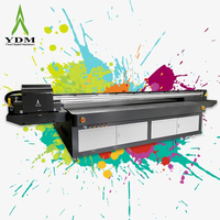 Mesin Cetak UV Flatbed Inkjet Format Besar untuk Panel, Papan, Kaca, Emboss, dan Varnish