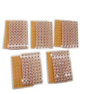 Parches de presión para puntos de acupuntura en la oreja Fengfan, 600 unidades, piedra Bian negra, terapia de masaje para la salud del oído - Product Image 3
