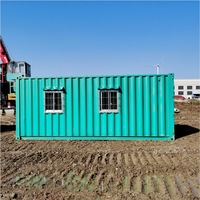 Conteneur Spécial Ondulé, Conteneur Robuste pour Emballage, Bureau Mobile Préfabriqué, Dortoir de Chantier, Certifié CE, Personnalisable