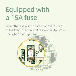 Ul chứng nhận 4000V chống tăng không dây điều khiển từ xa Outlet Kit 15A/1500W Công tắc đèn IP66 điện cắm loại không có hệ thống dây điện