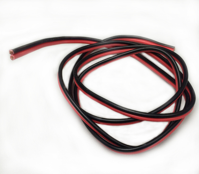 LSP Loudspeaker Wire 2*1.5 Parallel Black Red Flexible Speaker Cable