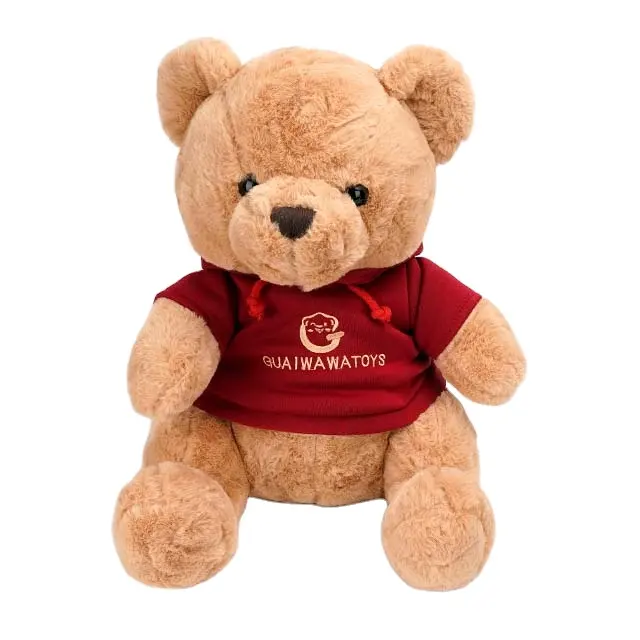 Tùy Chỉnh Cá Nhân Pogo Fluffy Teddy Bear Áo Sơ Mi Số Lượng Lớn Mềm Sang Trọng Thú Nhồi Bông Mềm Teddy Bear Đồ Chơi