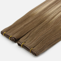 Ombre Piano Genius Trame Vierge Extensiones Cabello Naturel Remy Double Dessiné Russe Génie Trame Cheveux