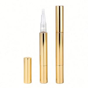 Promotion : Tubes cosmétiques en aluminium personnalisés avec logo imprimé, 2 ml, 3 ml, contenants vides pour gloss à lèvres avec pinceau - Product Image 2