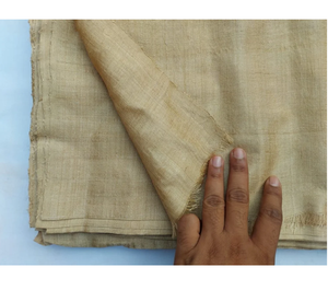 100% Muga Lụa Dệt Kim Handloom Vải In Mô Hình Đồng Bằng Nhuộm Dệt Cho Váy Cưới Túi Mềm Mại Cho Bé Trai Và Bé Gái - Product Image 1