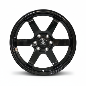 ล้อแม็ก <span class=keywords><strong>TE37</strong></span> ฟอร์จ สีเทา Gunmetal 6 ก้าน ขอบลึก 18 19 20 21 นิ้ว น้ำหนักเบา ดีไซน์สปอร์ตสำหรับรถแข่ง 5x114.3 5x120 สำหรับ F90 M4 - Product Image 4