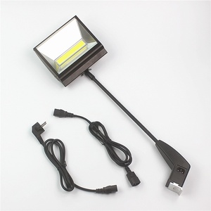 Lampe LED à deux bras, éclairage de stand d'exposition réglable 50w avec clip <span class=keywords><strong>Aluvision</strong></span> - Product Image 4