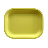 Plateaux à tabac en métal vierges 18x14cm avec logo personnalisé, en fer blanc, pour herbes, vente en gros à prix abordable