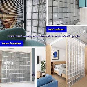 Bloque <span class=keywords><strong>de</strong></span> vidrio hueco con patrón <span class=keywords><strong>de</strong></span> líneas paralelas, <span class=keywords><strong>cristal</strong></span> transparente, flotador bajo <span class=keywords><strong>de</strong></span> hierro, bloque <span class=keywords><strong>de</strong></span> vidrio, proveedor <span class=keywords><strong>de</strong></span> fábrica, bloques <span class=keywords><strong>de</strong></span> vidrio <span class=keywords><strong>baratos</strong></span> - Product Image 6