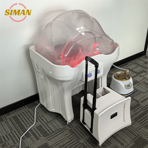 Siman Professional Hair Washing Head Terapia de agua circulante White Portable Shampoo Sink para Salon <span class=keywords><strong>Spa</strong></span> con precio barato - Product Image 4