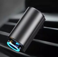 Vente en gros de désodorisant électrique portable et rechargeable USB pour voiture, diffuseur d'huiles essentielles en verre à pulvérisation automatique, diffuseur d'arômes d'aération