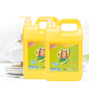 Liquide vaisselle écologique parfum citron 10KG, dégraissant haute performance, savon à vaisselle sûr pour la <span class=keywords><strong>cuisine</strong></span> - Product Image 1
