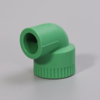 Raccords Ppr d'alimentation en eau de haute qualité adaptateur coudé en laiton femelle en plastique raccord Ppr