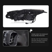 HETOP pour Honda Accord 9.5ème génération (2016-2017) – Phare avant LED DRL modifié, mise à niveau style Lamborghini, pour Honda