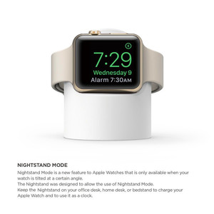 Support de chargeur de montre intelligente en silicone Support de bureau Dock pour <span class=keywords><strong>Apple</strong></span> <span class=keywords><strong>Watch</strong></span> Chargeur sans fil pour iwatch Series Ultra 8 7 - Product Image 3