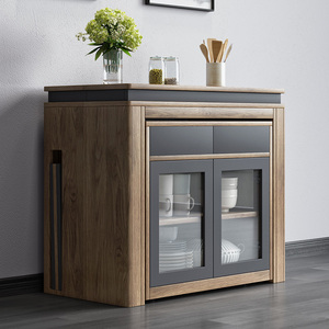 Bàn Ăn Gấp Gọn Kiểu Ý, Bàn Ăn Hình Chữ Nhật Đa Chức Năng Có Thể Xếp Gọn Được Trang Chủ Hiện Đại Đơn Giản Đa Chức Năng - Product Image 2