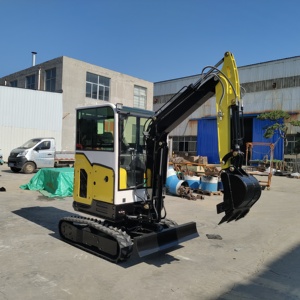 Camion chinois neuf de 2,5 tonnes avec cabine fermée et climatisation, excavatrice compacte avec moteur Kubota. - Product Image 6