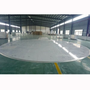 Quick install portable dance floor wood grain flooring system for event - Product Image 6