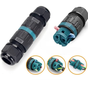 M20 Push-Type Outdoor Waterproof <b>Connector</b> IP68 2/3P Lock-Free External Electrical Cable <b>Connector</b> <b>Quick</b> Junction Box - Product Image 6