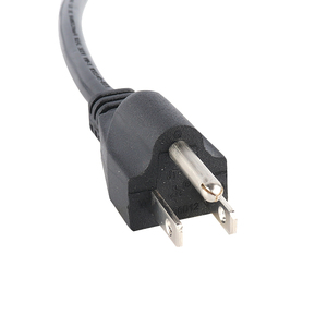 Custom US 16 awg monitor power cord IEC320 C13 to NEMA 5-15P <strong>plug</strong> SJT 10a power cable cord - Product Image 3