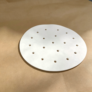 Papel para Cocinar al Vapor, Redondo, Perforado, de Doble Cara, de Silicona Antiadherente, de Grado Alimenticio, para Dumplings, Bollos, Dim Sum, Cocina Casera y Catering - Product Image 4