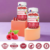 Gummies de citrate de potassium et de magnésium sans sucre en vrac pour les jambes et le sommeil, supplément d'électrolytes à absorption élevée, nutrition immunitaire et sportive