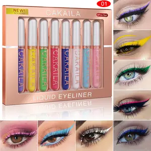 New products for foreign trade cross-border e-commerce for Kakayla 8 color liquid eyeliner set