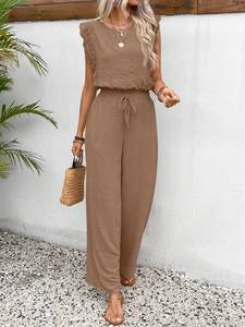 Ensemble assorti streetwear tendance 2026 pour femmes, taille personnalisée, tissu doux, élégant, décontracté pour le quotidien, tenues en gros - Product Image 3