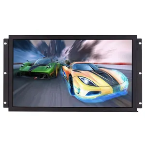 Schermo LCD da 32 pollici Open Frame Arcade Gaming Monitor Cabinet 1920x1080 risoluzione centri commerciali educazione display di benvenuto