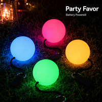 Ballons LED Poi Lumineux à Couleurs Changeantes en Gros pour Enfants, Danse du Ventre, Soirées en Boîte de Nuit, Fêtes de Noël, Événements et Vacances