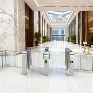 Tourniquet automatique à grande vitesse avec lecteur de code QR RFID pour l'entrée du centre d'exposition et du <span class=keywords><strong>hall</strong></span> des congrès - Product Image 1