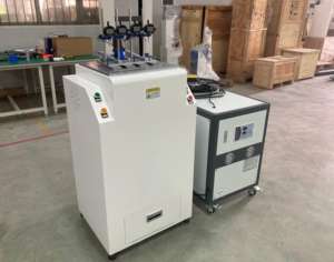 DH-300B-4 <span class=keywords><strong>Vicat</strong></span> e <span class=keywords><strong>HDT</strong></span> <span class=keywords><strong>Tester</strong></span> Com Software Proteção contra temperatura excessiva e proteção contra vazamentos - Product Image 4